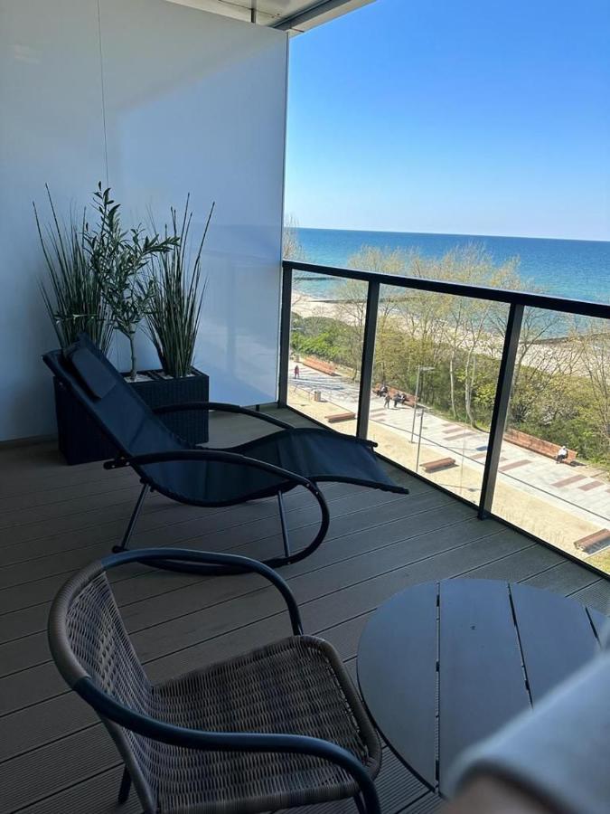 Apartament 409 Z Widokiem Na Morze - Seaside Kołobrzeg Kültér fotó