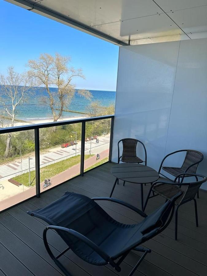 Apartament 409 Z Widokiem Na Morze - Seaside Kołobrzeg Kültér fotó