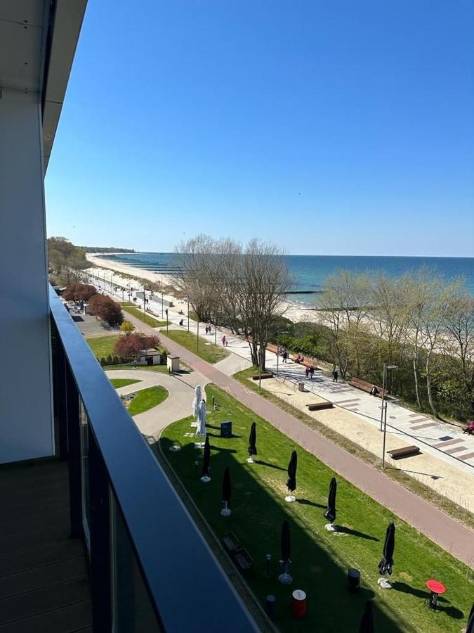 Apartament 409 Z Widokiem Na Morze - Seaside Kołobrzeg Kültér fotó