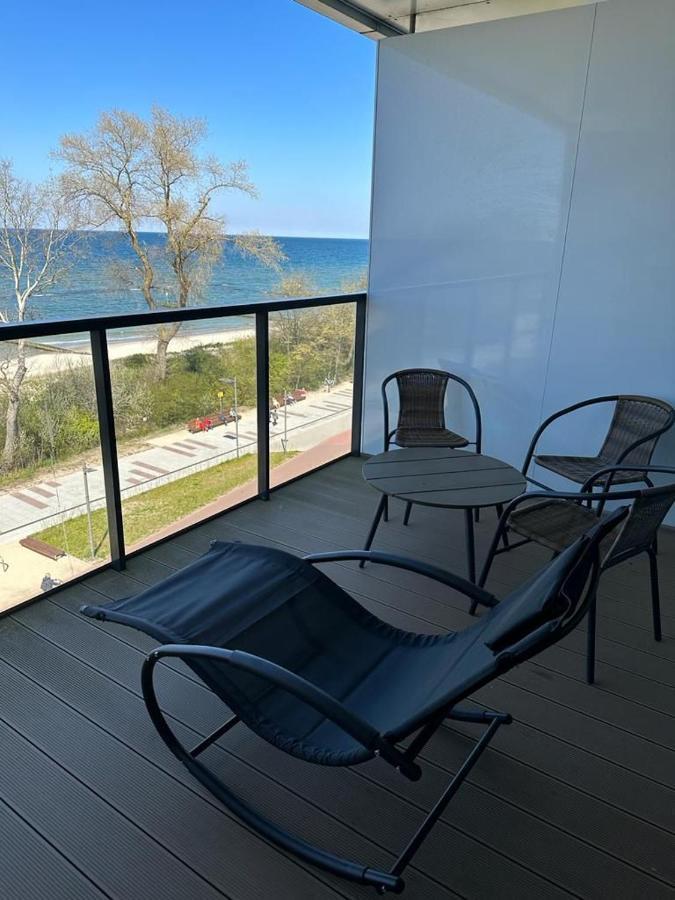 Apartament 409 Z Widokiem Na Morze - Seaside Kołobrzeg Kültér fotó
