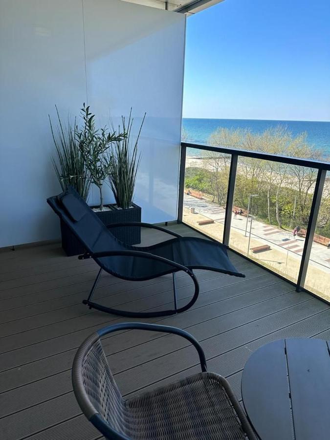 Apartament 409 Z Widokiem Na Morze - Seaside Kołobrzeg Kültér fotó